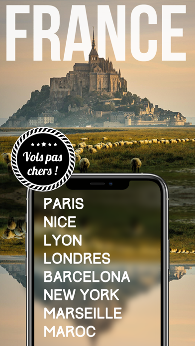Screenshot #1 pour Vols pas chers — Get Cheap
