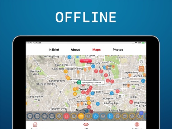 Seoul Travel Guide iPad screenshot 4 - Travel app