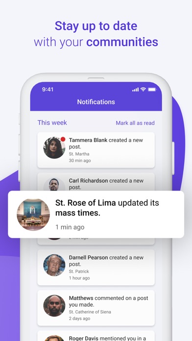 Tabella Catholic App Screenshot