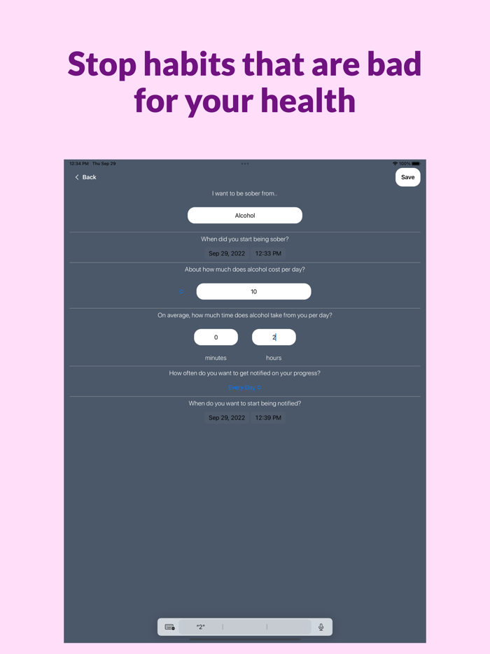SoberUp - Quit Tracker