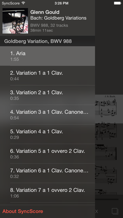 Screenshot #3 pour Bach Goldberg Variations