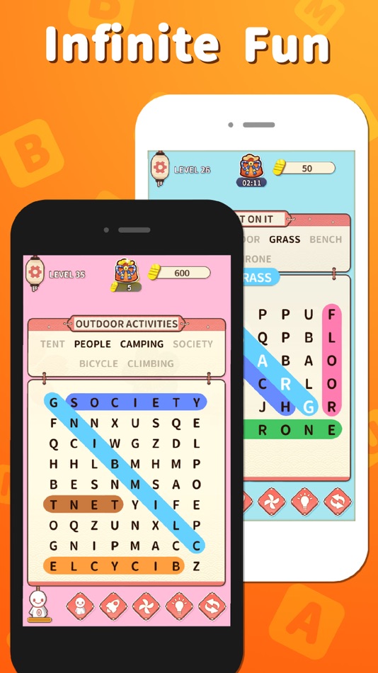 #3. Ring of Words - Search Games (iOS) 由: Stellars