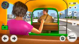 tuk tuk driving: rickshaw game iphone screenshot 4