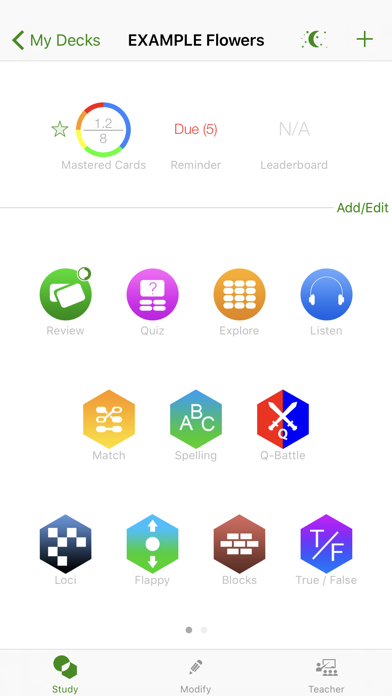 Flashcards by NKO: Flash Cards Screenshot