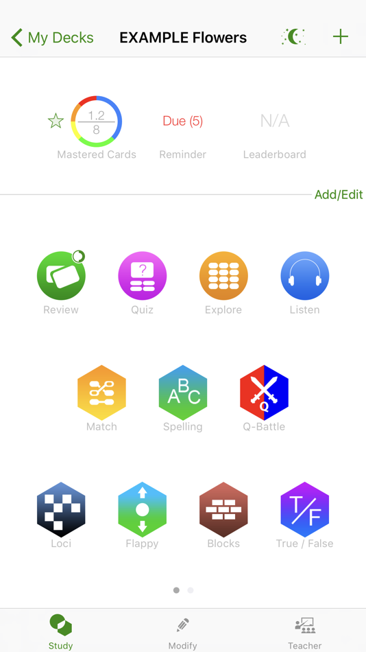 #2. Flashcards by NKO: Flash Cards (iOS) 由: NKO Ventures, LLC