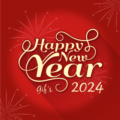 New Year Animated 2024 icon