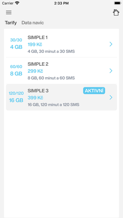 SIMPLE. Screenshot