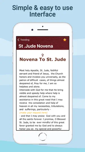 The Catholic Novena App screenshot 2