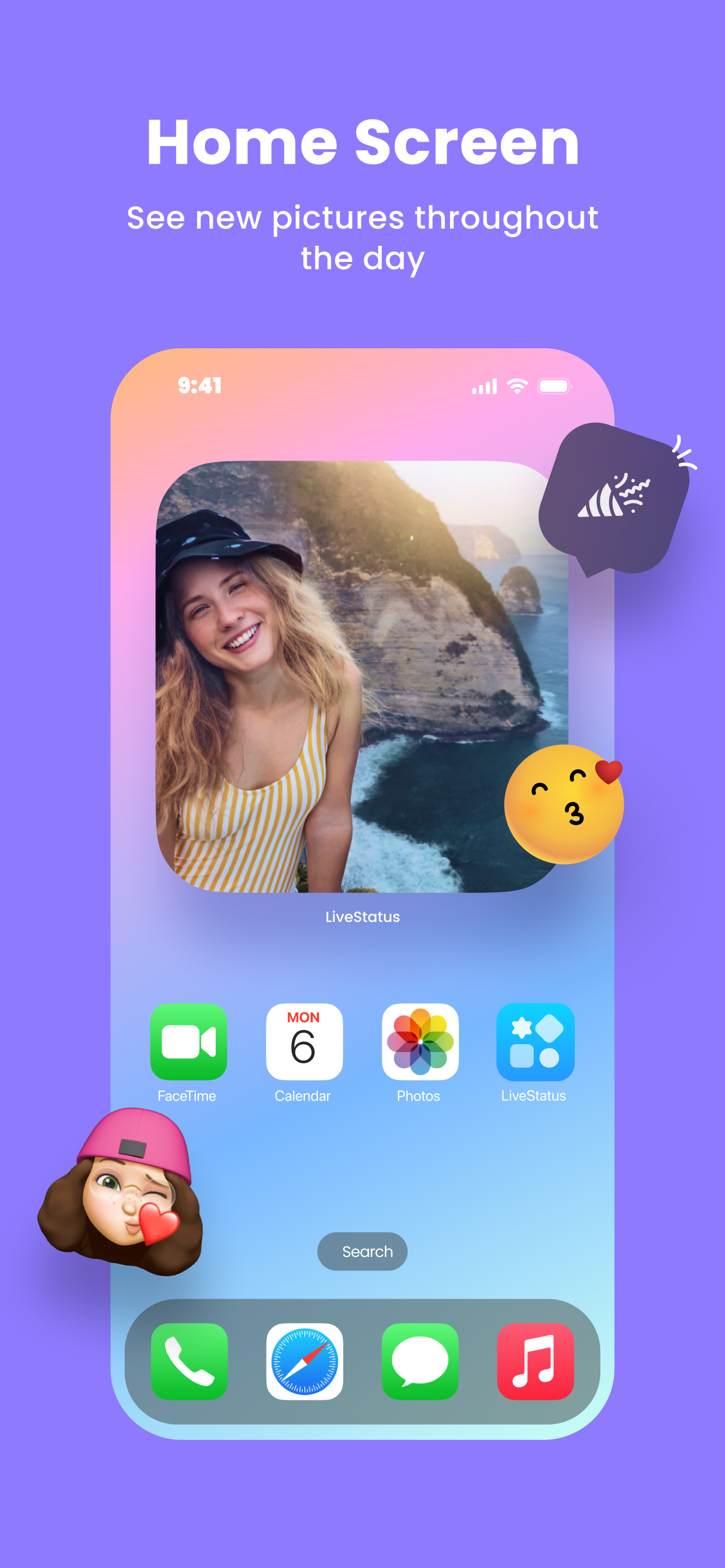 LiveStatus - App for couples