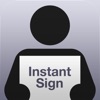 Instant Sign icon