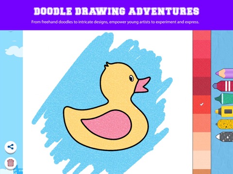 Kids Drawing, Doodle Paintingのおすすめ画像4