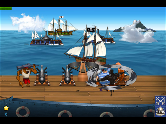 Screenshot #4 pour Flick Pirate of Warship War
