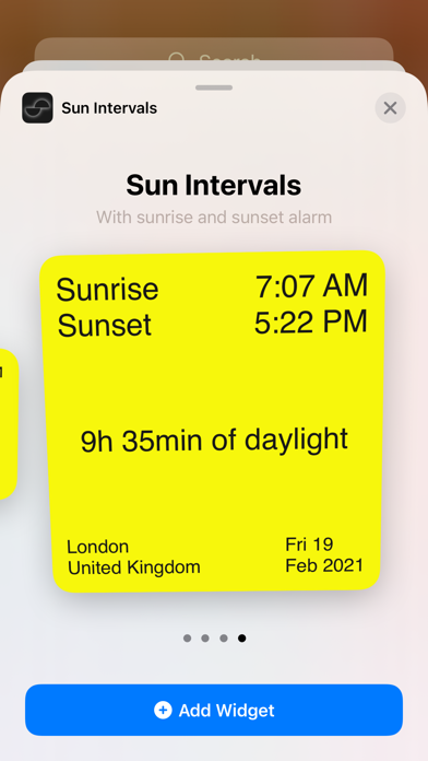 Sunrise Sunset Trackerのおすすめ画像7