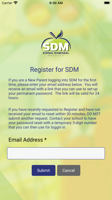 School Dismissal Manager (SDM) Screenshot