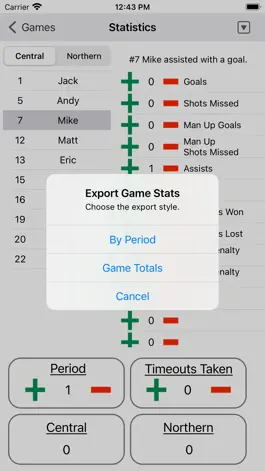 Game screenshot Ice Hockey Statistics apk