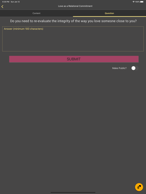 Theological Academy iPad screenshot 4 - Education app