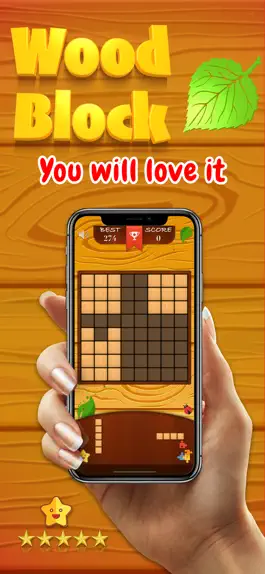 Game screenshot Wood Block : Fun Cube Puzzle mod apk