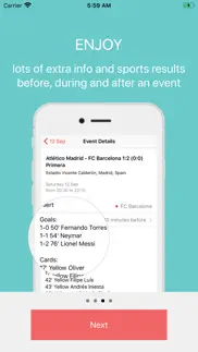 upcoming events calendar iphone screenshot 3