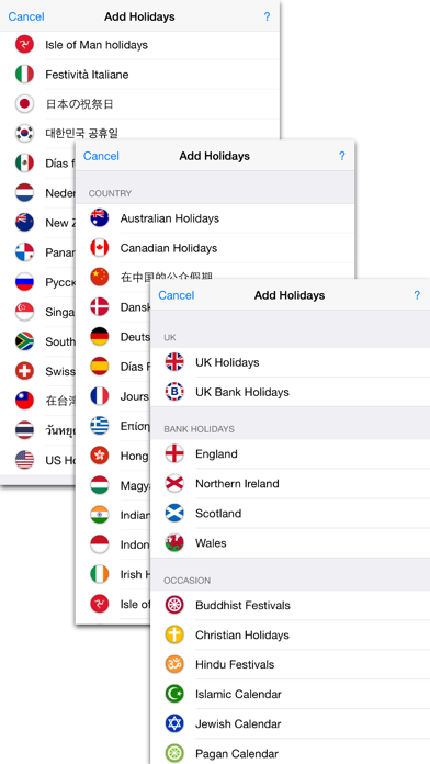 UK Holidays 2024 edition Screenshot