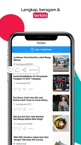 Game screenshot kumparan - Berita Terlengkap apk