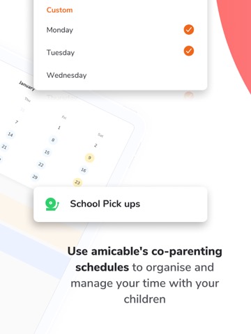 amicable co-parent organiserのおすすめ画像2