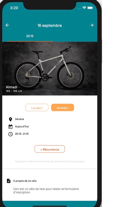 Screenshot #1 pour Match my Bike
