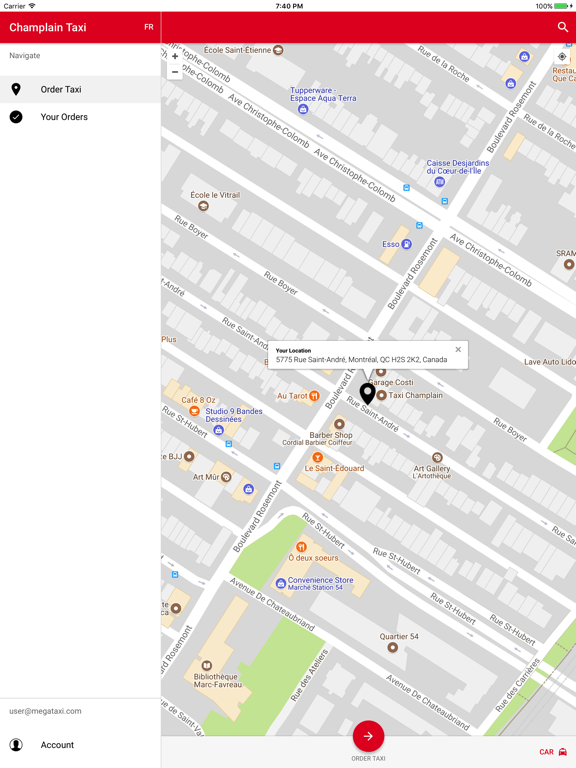 Screenshot #4 pour Champlain Taxi
