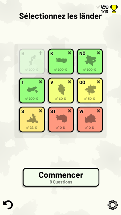 Screenshot #3 pour Quiz Länder d'Autriche