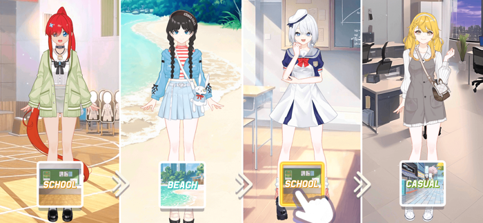 Magic Princess Dress Up Games