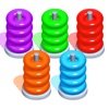 Hoop Stack Puzzle - Sort Color icon