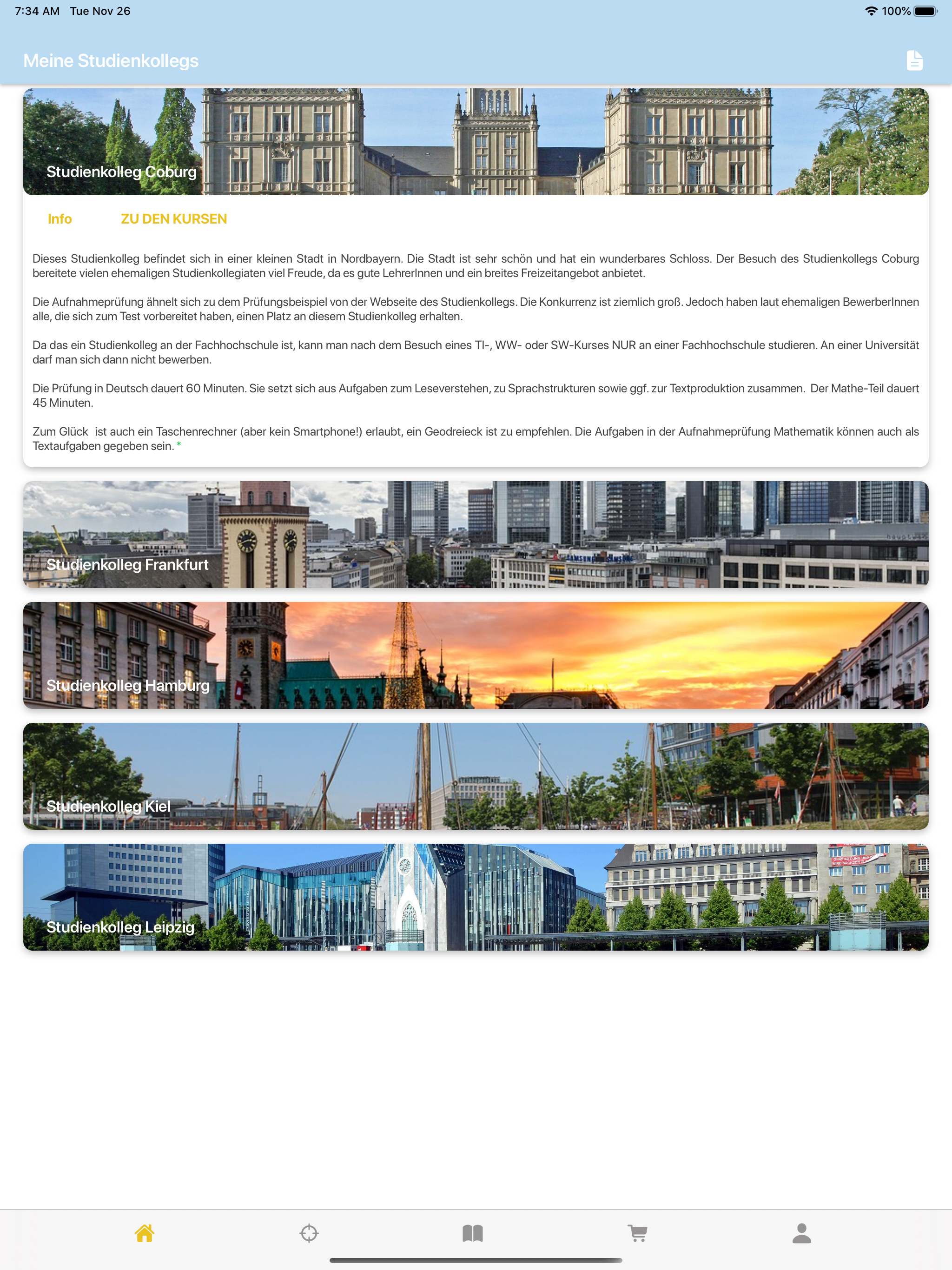 ZielStk | Studienkolleg