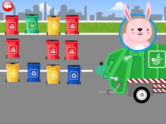 Garbage Truck: Clean Rubbish iPad screenshot 4 - Education app