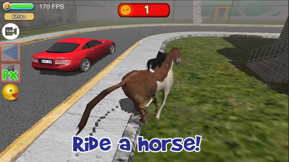 #2. KittyZ: Cat Simulator, ride (iOS) Podle: Eventronic Systems, SL