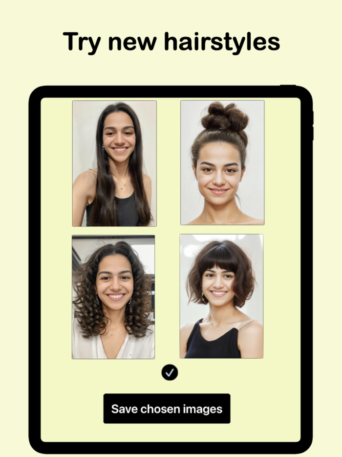 Hairstyle Try On, Virtual
