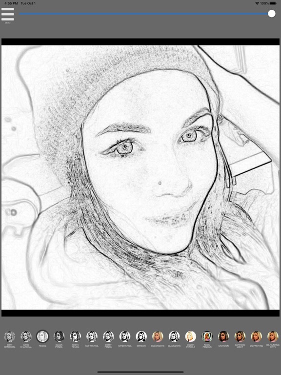 Screenshot #5 pour Filtre Croquis - Dessin Crayon