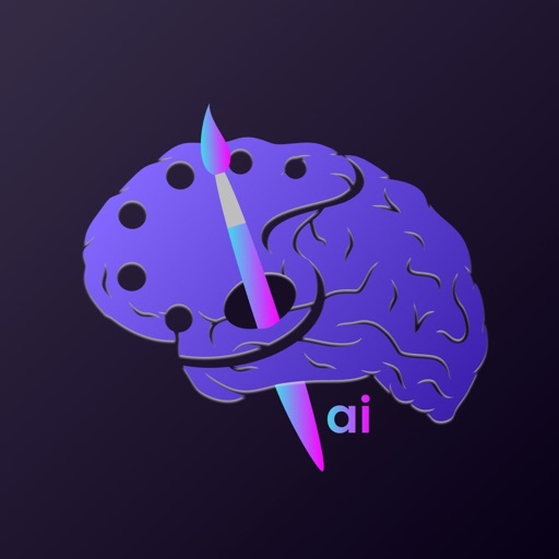 Mia - AI Art Drawing App Icon