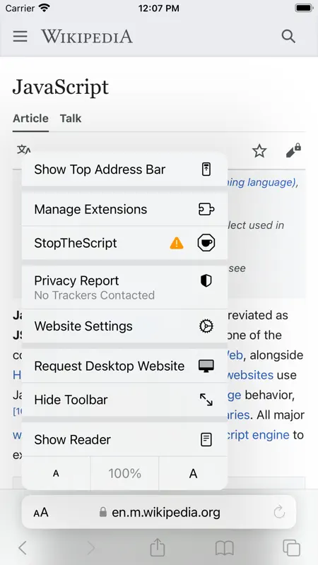 StopTheScript screenshot 3 of 8
