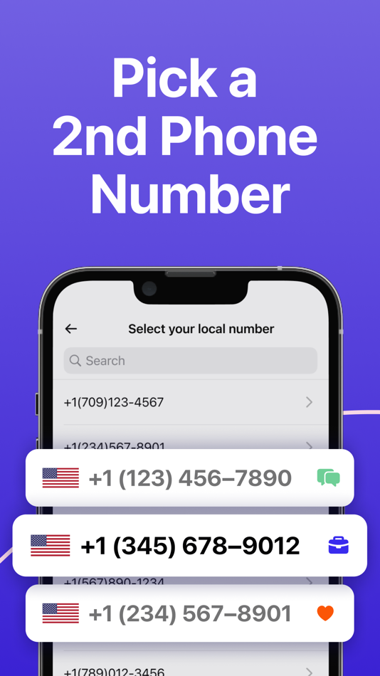 Second Phone Number ™ 2nd Line - 3.3.00 - (iOS)