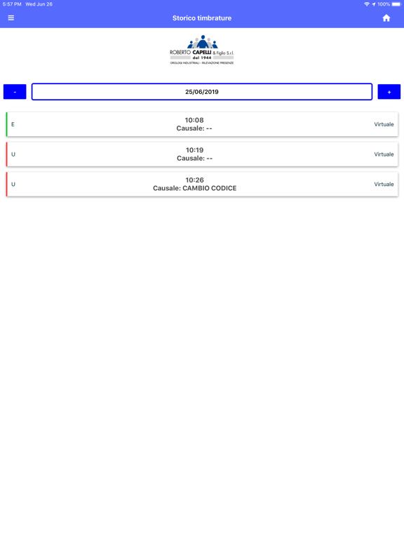 Screenshot #4 pour RcPresenze Web