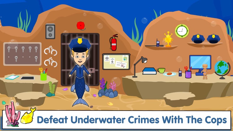 Tizi Town Little Mermaid Games screenshot-8