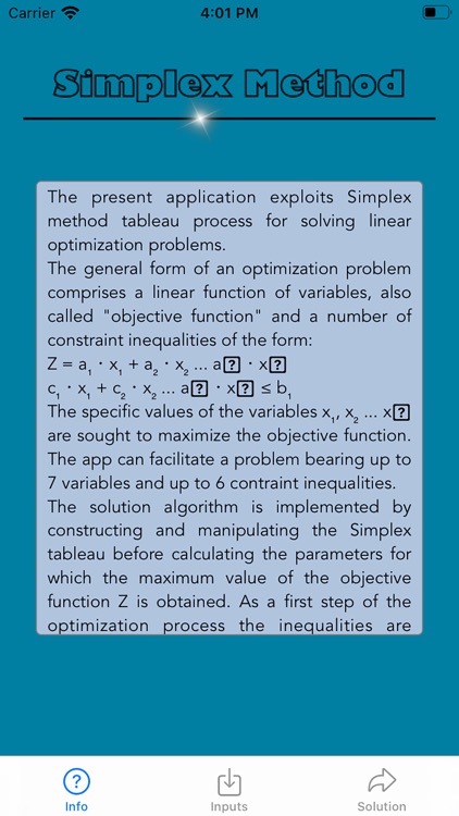 Simplex Optima