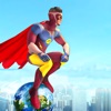 Superhero Flying City Rescue icon
