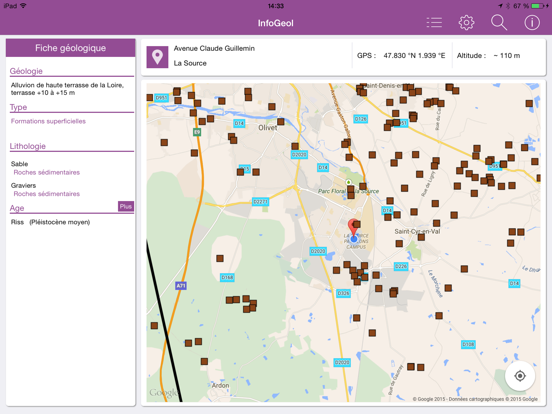 Screenshot #4 pour InfoGeol