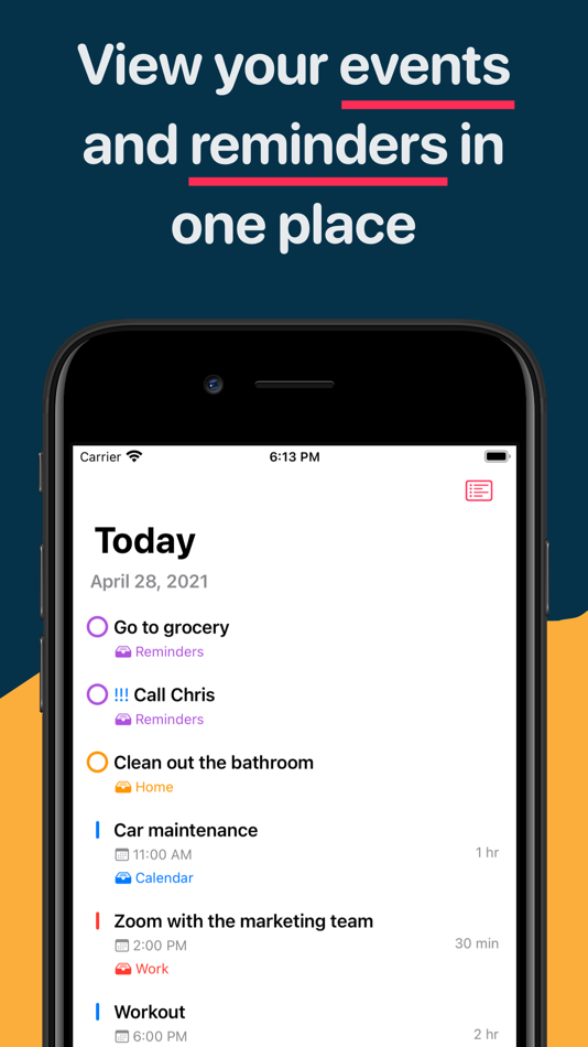 #1. Thum - Calendar and To-Do (macOS) 由: Bruno Wernimont