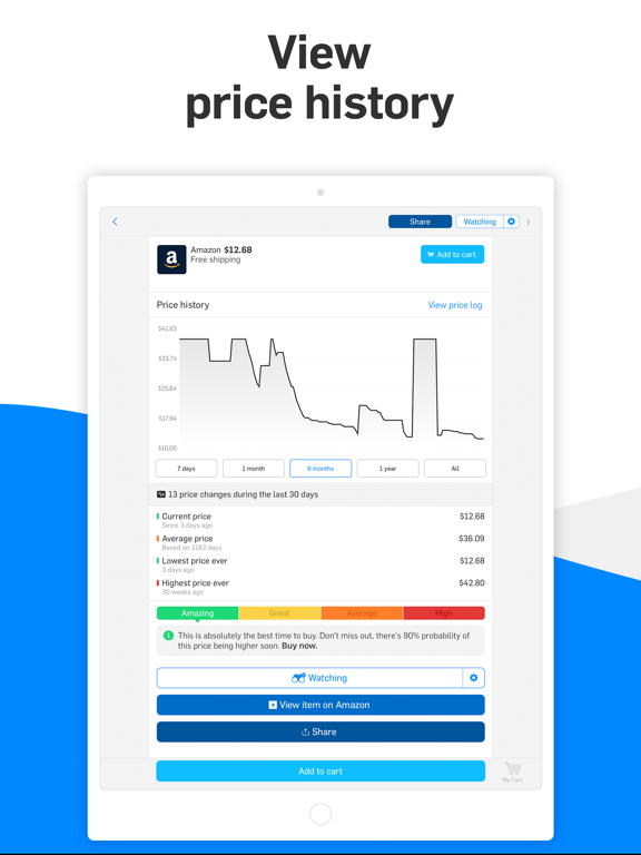 Screenshot #4 for Pricepulse - Price Drop Alerts