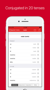 Spanish Verb Conjugator Pro screenshot