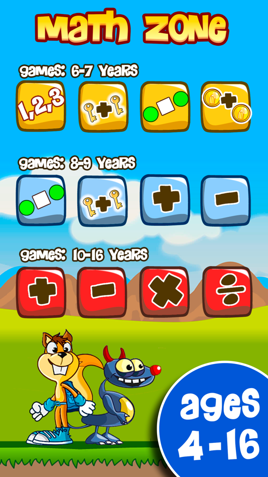 #2. Monster Numbers: Mental Math (iOS) 来自: Didactoons Games SL