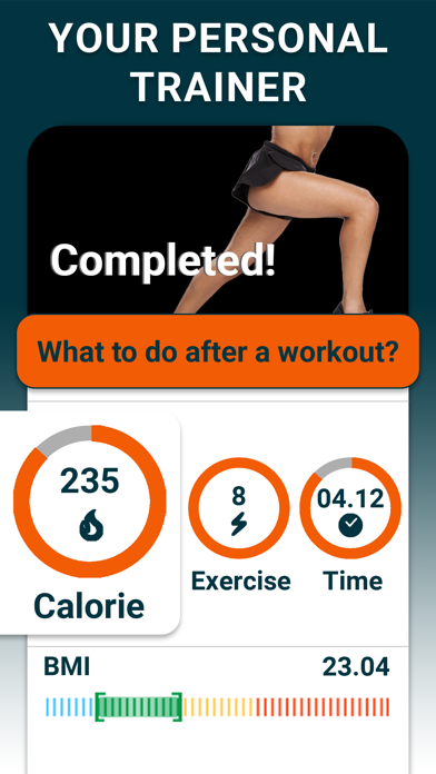 Buttocks and Legs Workout Screenshot
