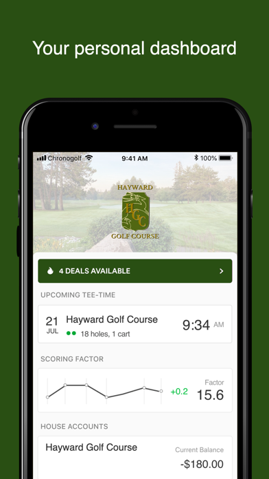 Hayward Golf Club Screenshot