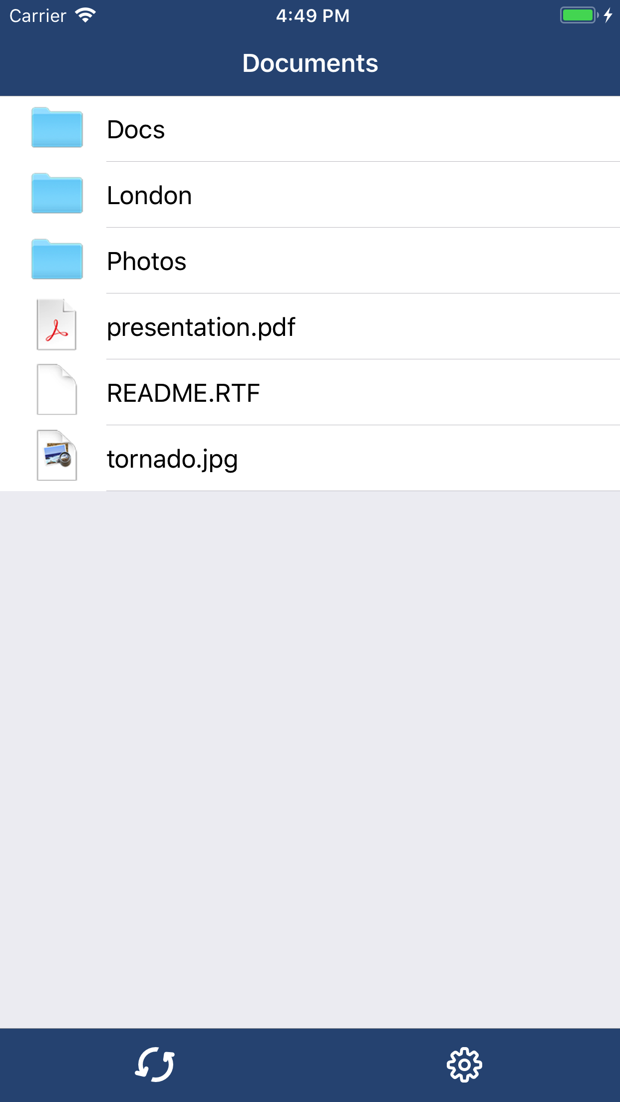 iPendrive - file manager